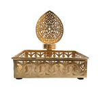Square Peacock Urli | Casa Kriti