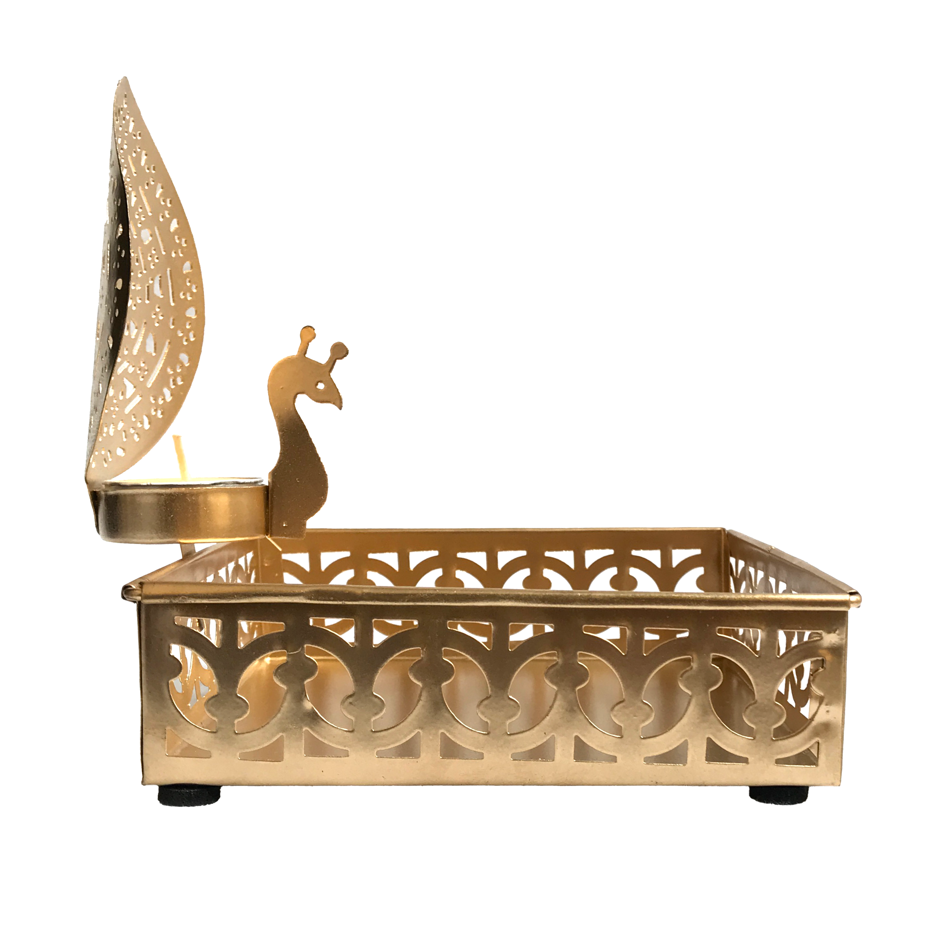 Square Peacock Urli | Casa Kriti