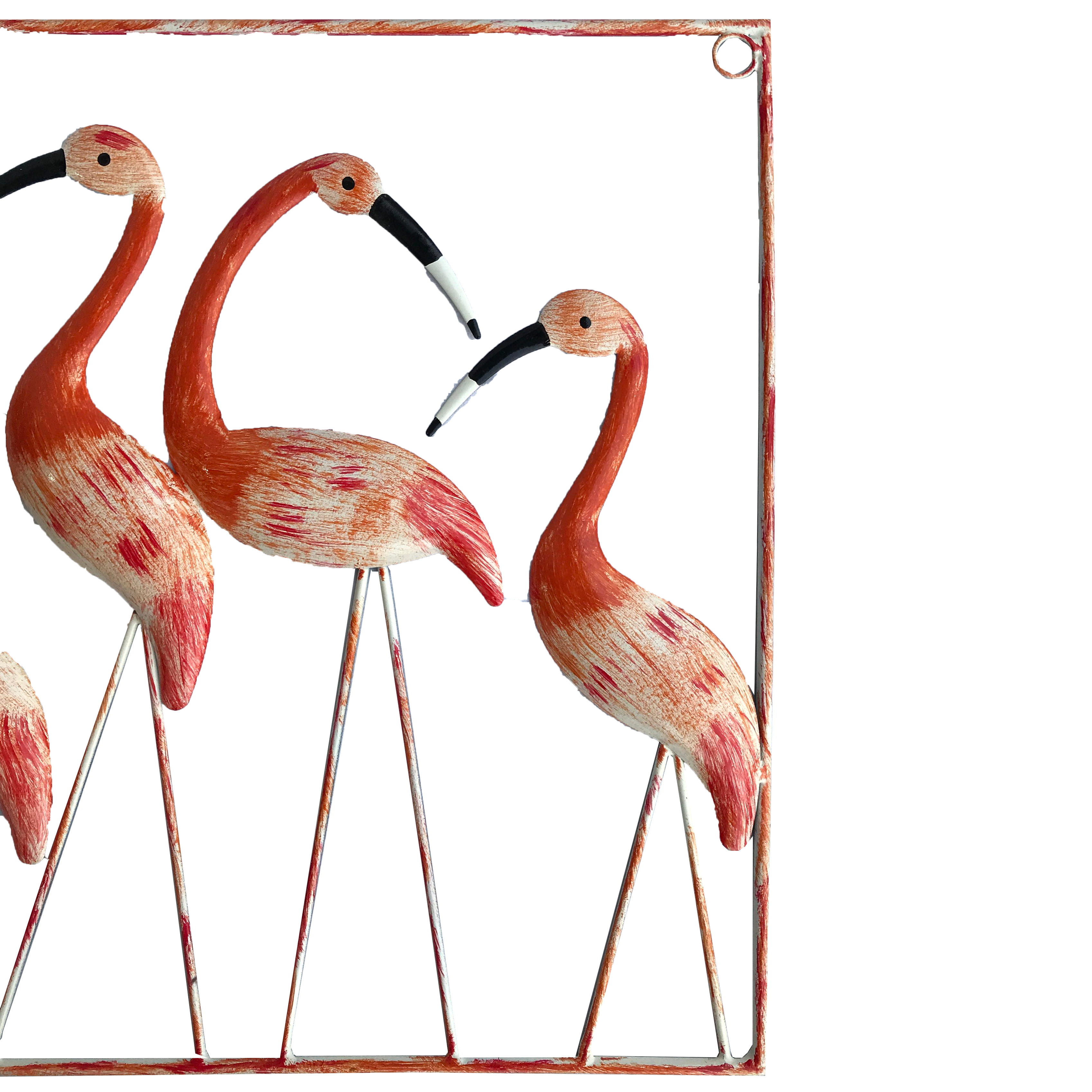 Sunset Glow Flamingo Wall Art | Casa Kriti