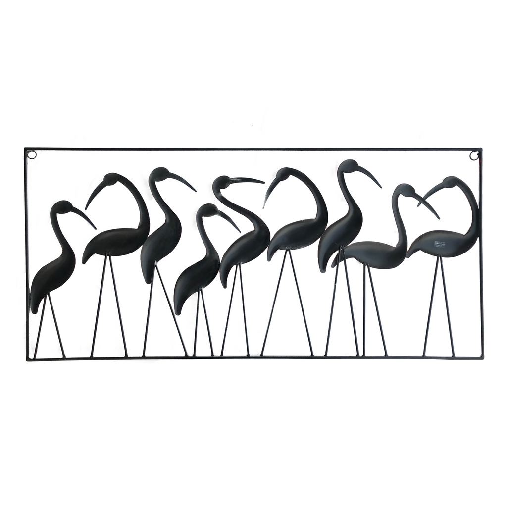 Sunset Glow Flamingo Wall Art | Casa Kriti