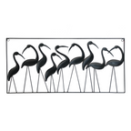 Sunset Glow Flamingo Wall Art | Casa Kriti