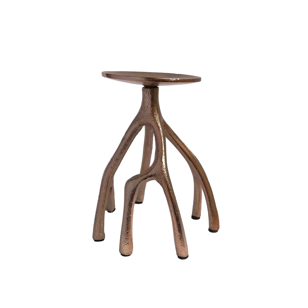 Tree-Leg Pillar Candle Holder Pair | Casa Kriti