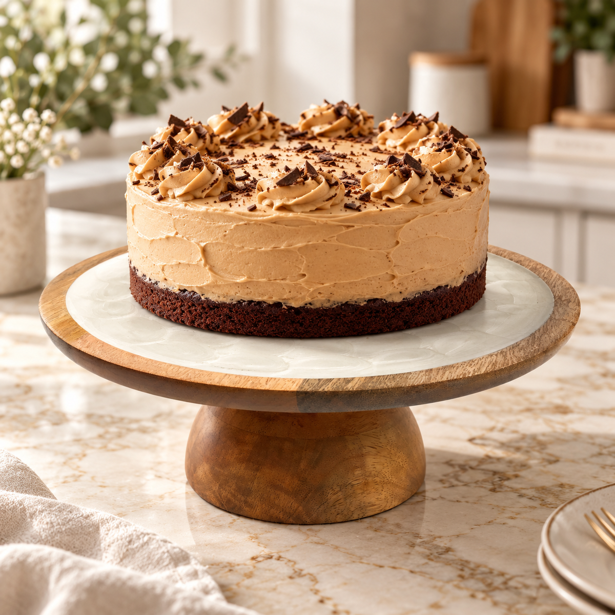 Wooden Cake Stand