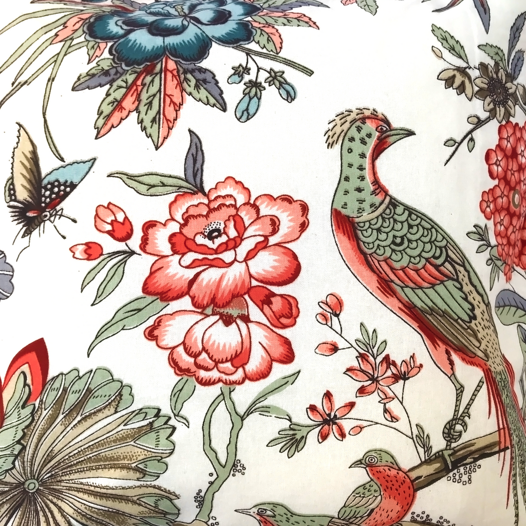 Birds and Butterflies Printed Cushion Cover | Casa Kriti