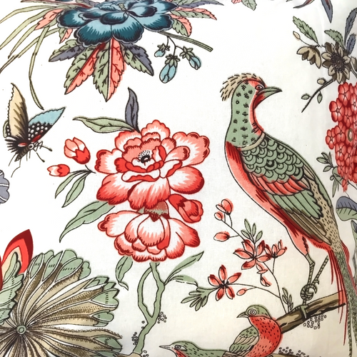 Birds and Butterflies Printed Cushion Cover | Casa Kriti