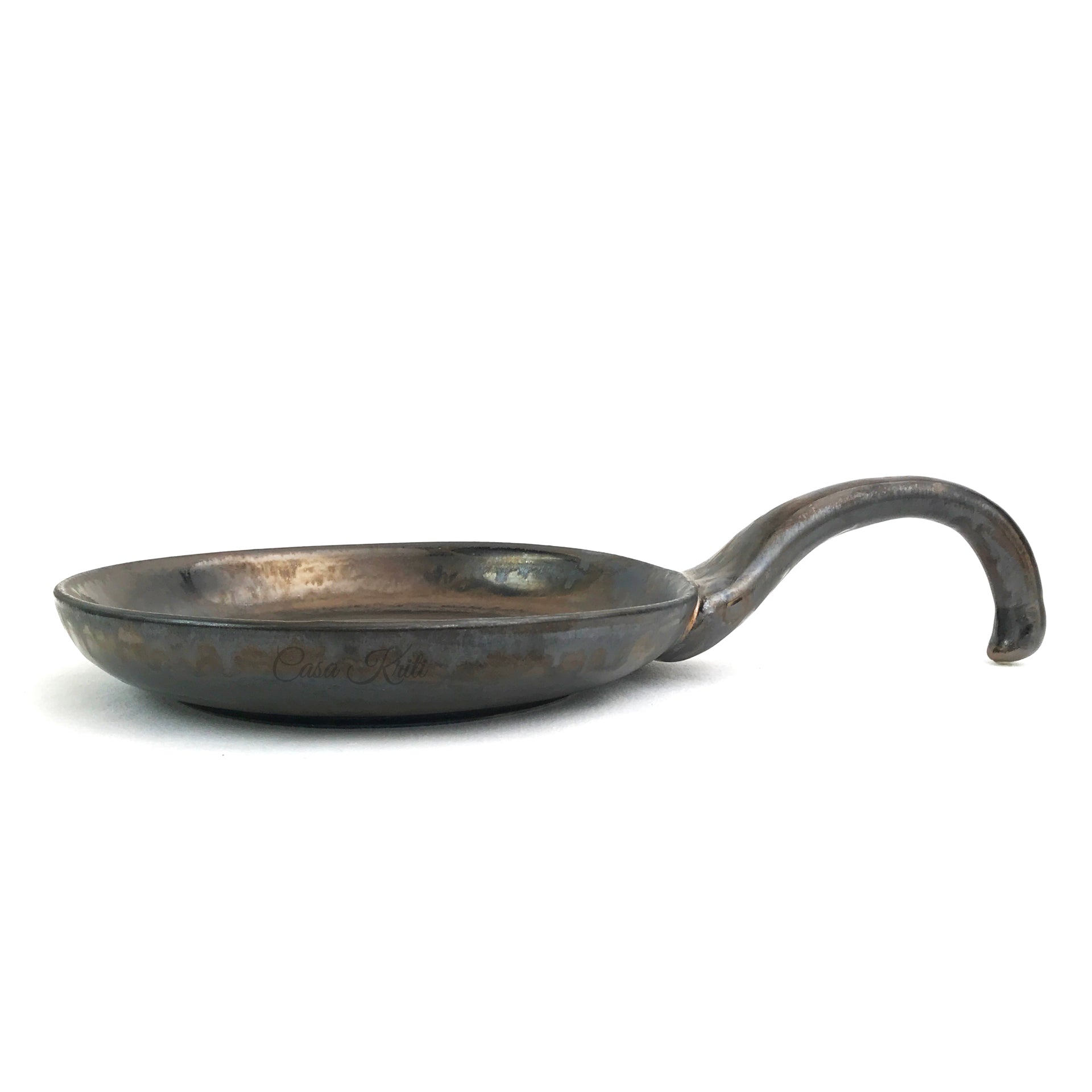 Black and Brown Serving Plate | Casa Kriti