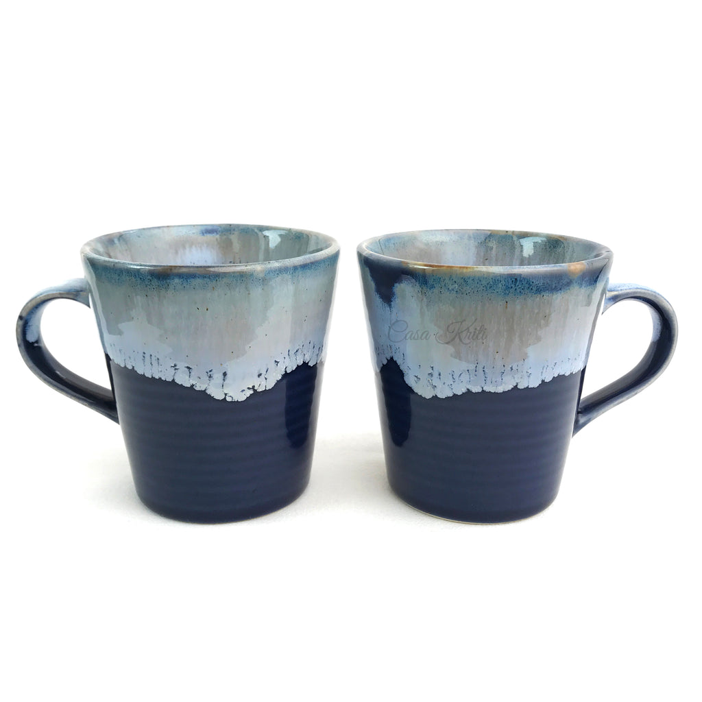 Blue Coffee and Tea Mug Set of 6 | Casa Kriti