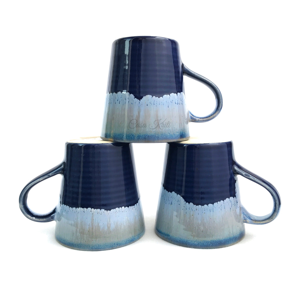 Blue Coffee and Tea Mug Set of 6 | Casa Kriti