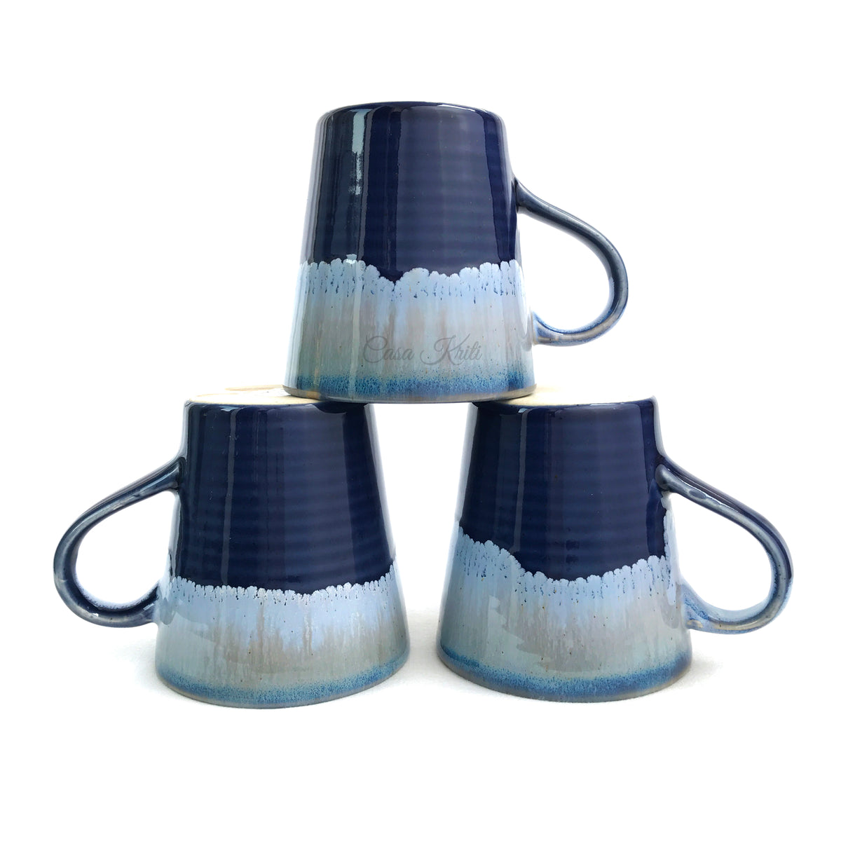 Blue Coffee and Tea Mug Set of 6 | Casa Kriti