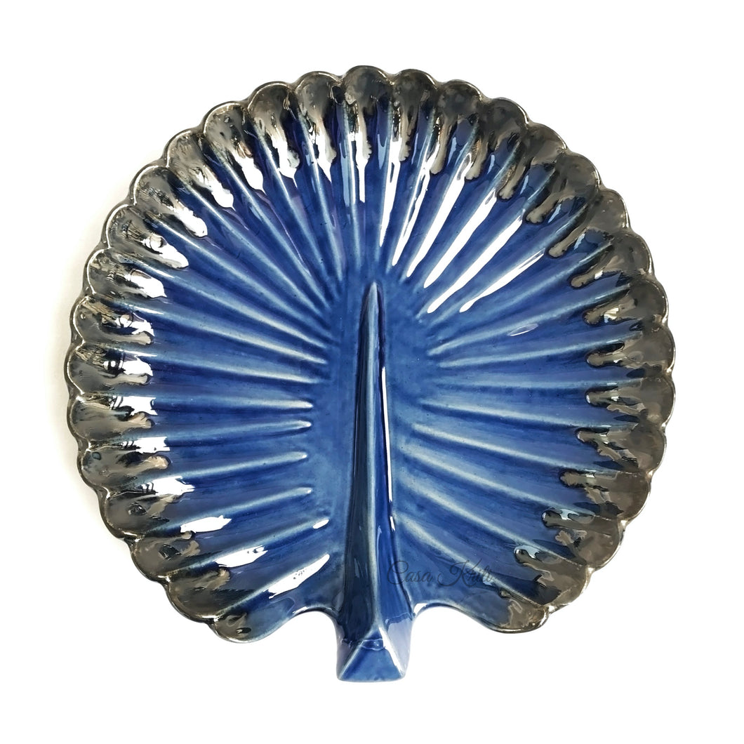 Ceramic Peacock Platter | Casa Kriti