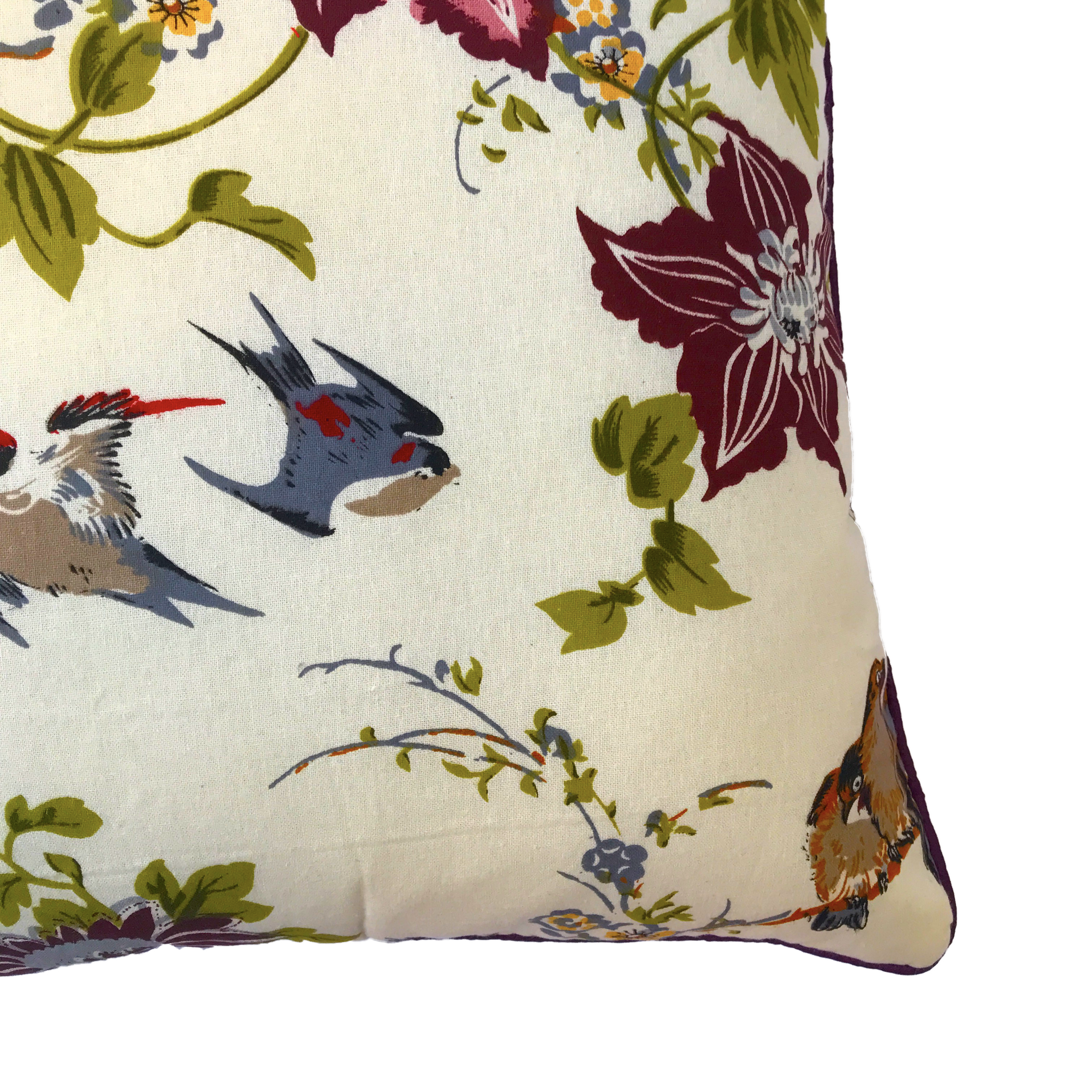 Floral Printed Cushion Cover | Casa Kriti