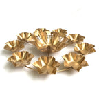 Gold Lotus Urli with 9 Tea Light Candle Holders | Casa Kriti