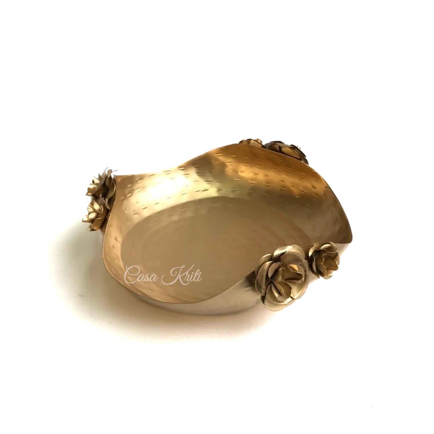 Golden Roses Urli Pair | Casa Kriti
