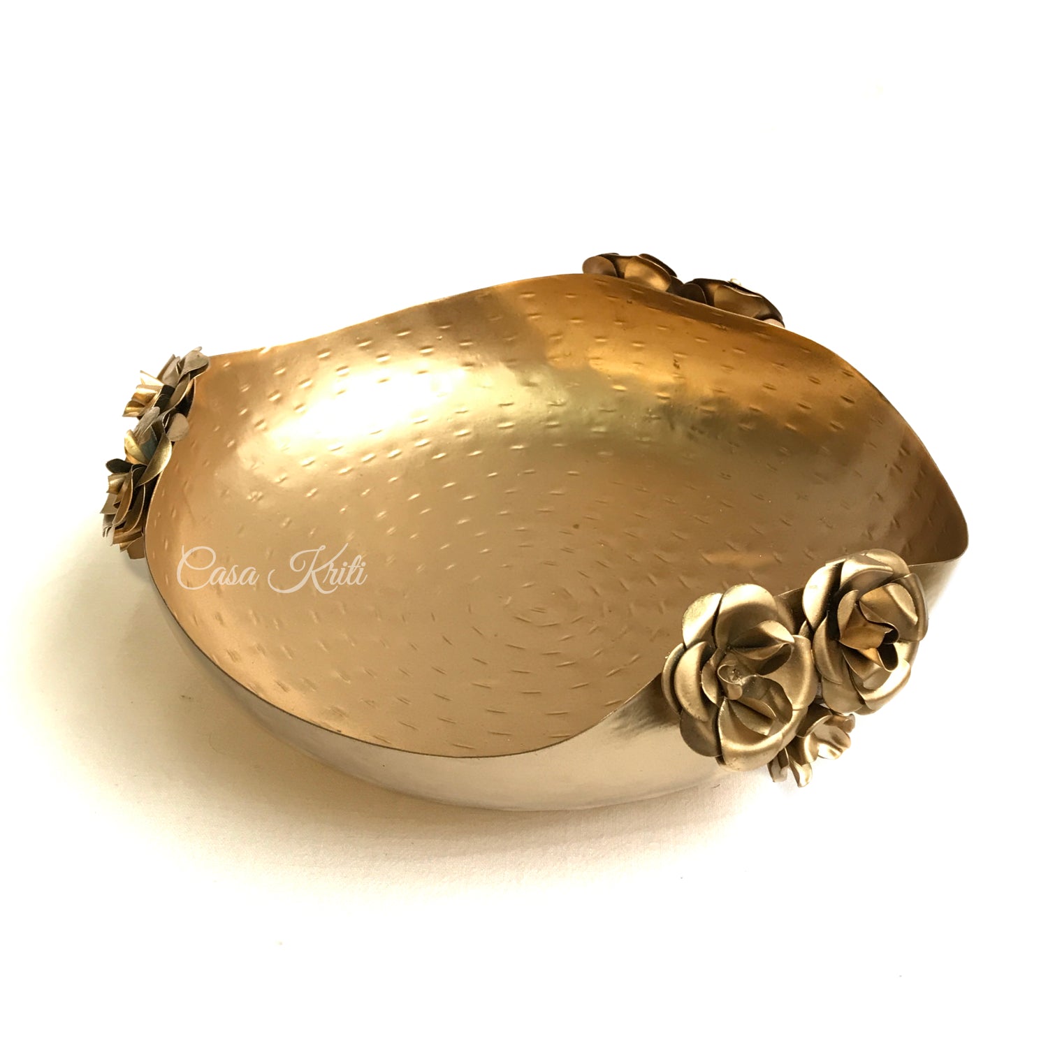 Golden Roses Urli Pair | Casa Kriti