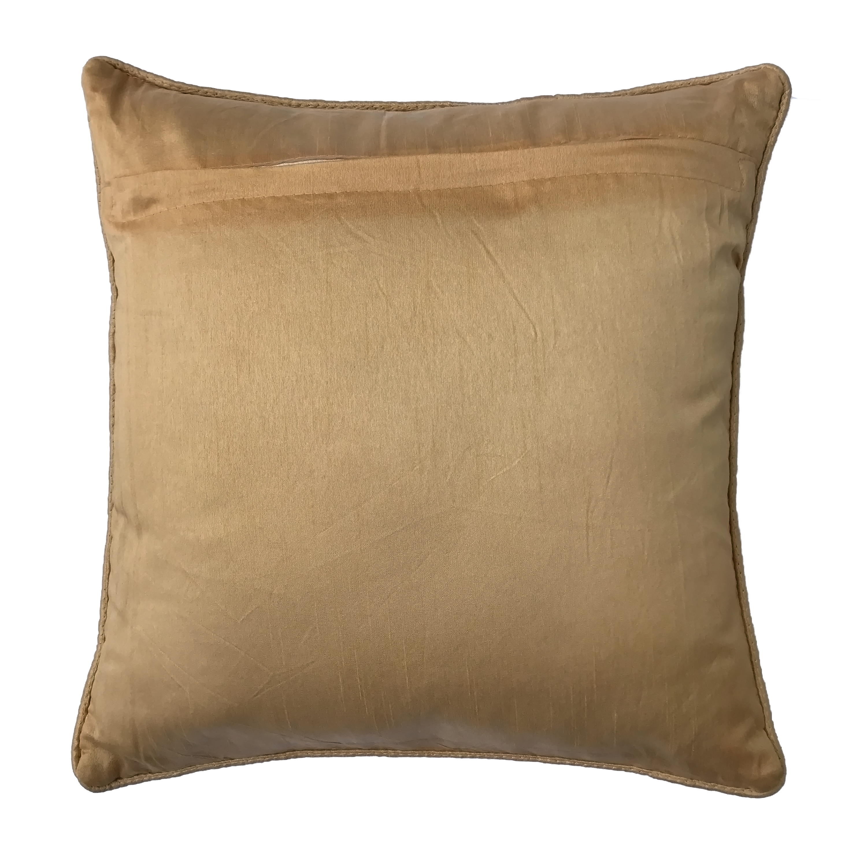 Golden Soft Cotton Velvet Cushion Cover | Casa Kriti