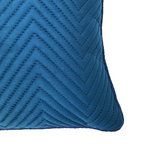 Royal Blue Soft Cotton Velvet Cushion Cover | Casa Kriti