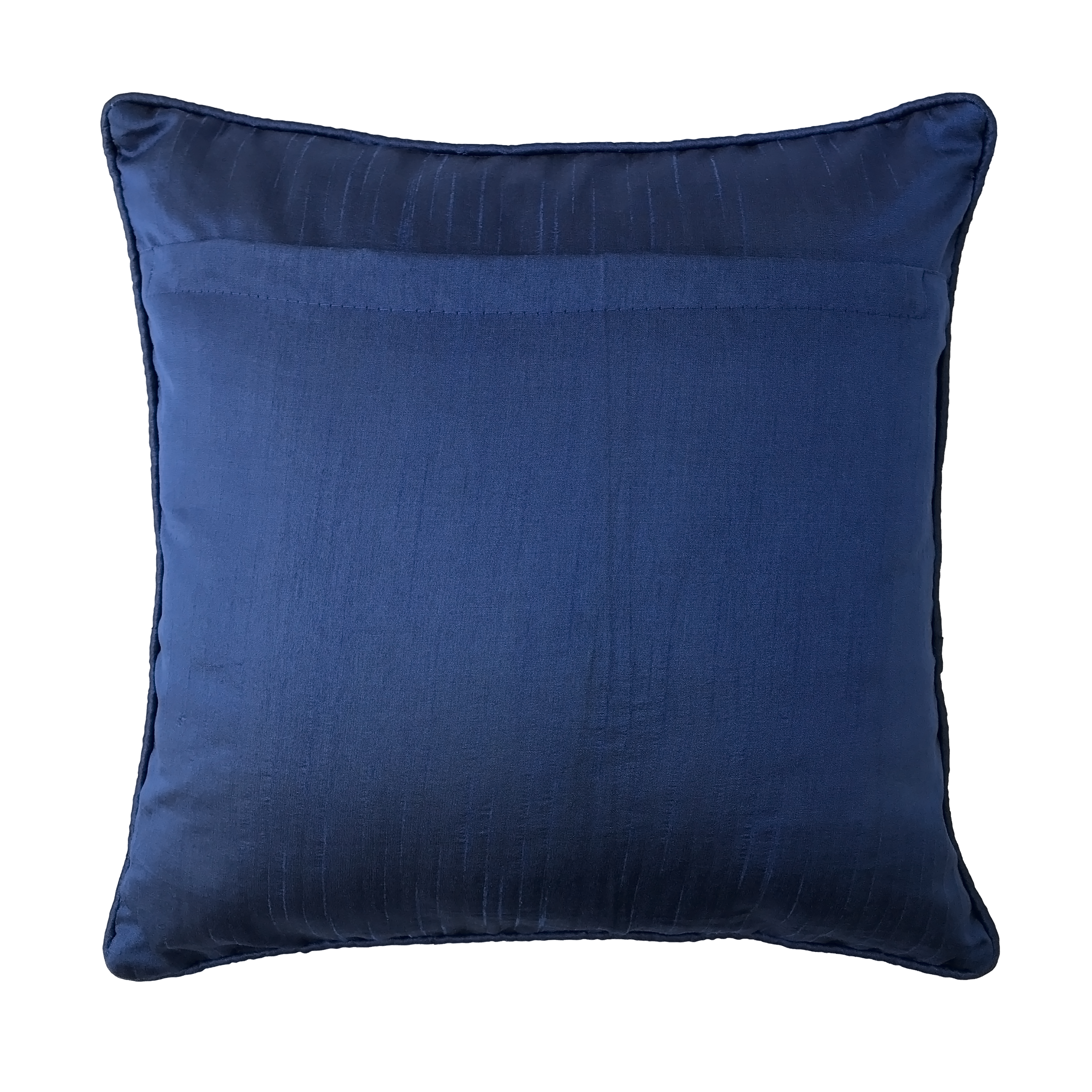 Royal Blue Soft Cotton Velvet Cushion Cover | Casa Kriti