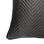 Space Grey Soft Cotton Velvet Cushion Cover | Casa Kriti