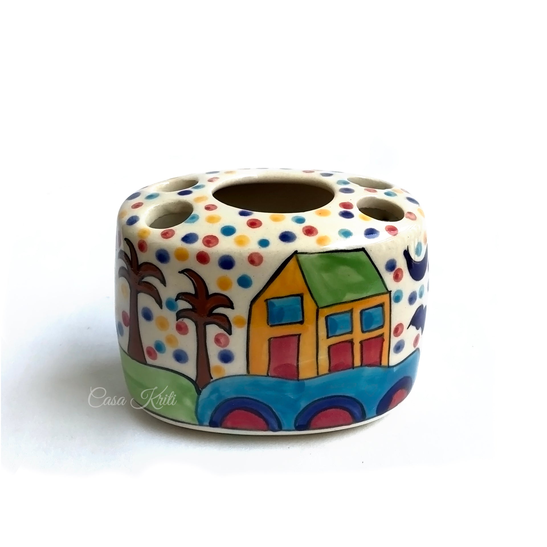 White Kids Bathroom Set of 3 | Casa Kriti
